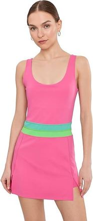 Beach Riot Remi Dress Womens Dress Strawberry Ice Colorblock : XS, Polyester/Spandex