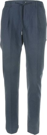 Tagliatore Straight Broeken - Heren - Straight fit broeken - Blauw - S - Broeken