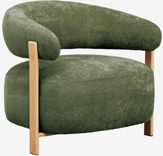 Sklum Pack De 2 Sillones En Tela Chenilla Y Hierro Jolie Sklum