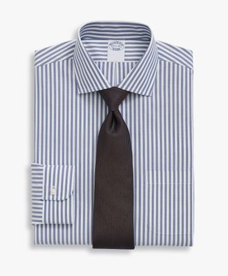 Brooks Brothers Camicia da uomo con colletto spalmato Ainsley in