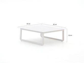 Bellagio la vita attrattiva Bellagio Bertinoro lounge tuintafel 85x85x32cm