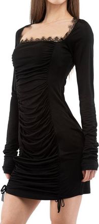 Moschino Womens Black Viscose Casual Dress