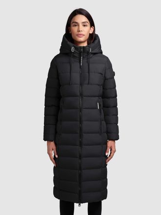 Khujo Steppmantel KHUJO SIMMIE, Damen, Gr. XXL (44), schwarz, Steppware, Obermaterial: 100% Polyester. Futter: 100% Nylon. Wattierung: 100% Polyester, unifa