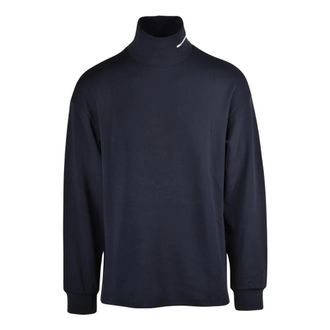 Emporio Armani Turtlenecks, male, Black, Size: L Lupetto Tecnico