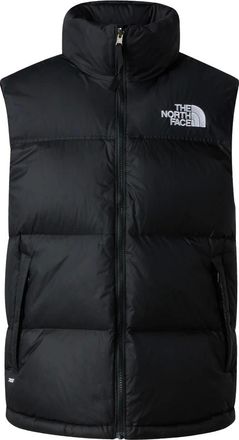 The North Face Waistcoats, male, Black, L, Retro Nuptse Vest Black