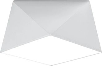 Sollux Lighting Design Deckenlampe Hexa ø 25cm, Weiss