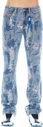 Cult of Individuality Lenny Ripped Bootcut Jeans in Digi at Nordstrom Rack, Size 34