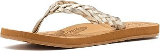 Roxy Feel Breezie Womens Sandals Smooth Champagne : 11 M, Synthetic