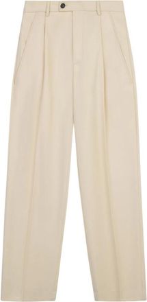 Tela Wijde broek - Dames - Wijde Broeken - Bruin - M - Broeken