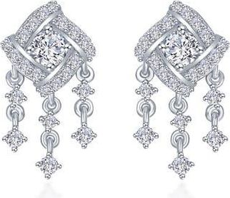Lafonn Simulated Diamond Drop Earrings in White at Nordstrom Rack