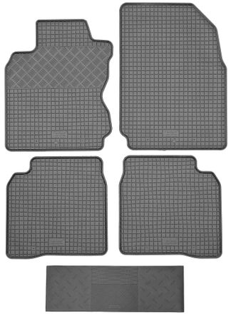 OEM Alfombrillas Rigum 901825 + Funda 900101 - Nissan Note I Hatchback De 2006 A 2013, Delanteras Rn - Instalaci&oacute;n
