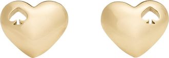 Kate Spade New York heart spade stud earrings in Gold at Nordstrom