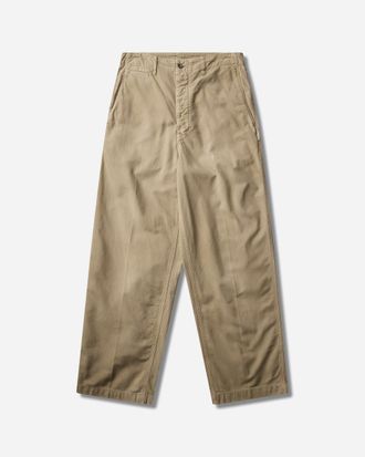 Visvim Men s Broader Chino DMGD Beige