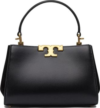 Tory Burch Tassen, Dames, Zwart, ONE Size, Leer, Eleanor Mini Satchel