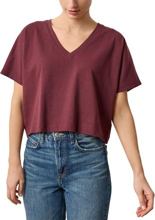 Lilla P Easy Fit Short Sleeve V-Neck Dolman Shirt