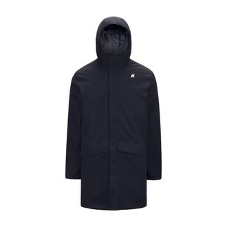 K-Way Jarno Marmotta Jacket - Heren - Parka Jassen - Blauw - 2XL - Polyester - Jassen