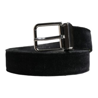 Dolce & Gabbana Riemen - Heren - Riemen - Zwart - ONE Size - Leer - Accessoires