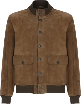 The Jack Leathers Brown Riverside Suede Leather Jacket