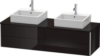 Duravit Duravit - Meuble Sous-lavabo Xsquare 160,0 X 54,8 Cm, 4 Tiroirs