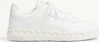Valentino Garavani Freedots Low-Top Trainer In Calfskin