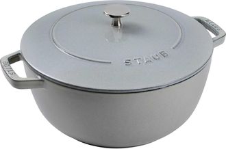 Staub Cast Iron Essential French Oven, Dutch Oven, 5-quart, serves 5-6, Made in France