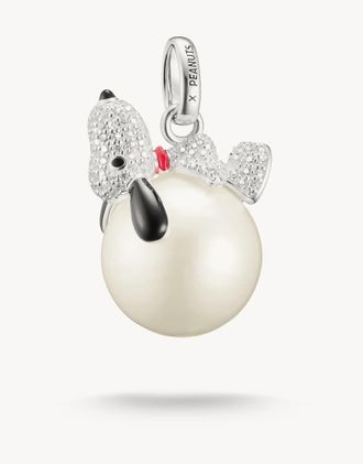 Thomas Sabo Ciondolo tonalit&agrave; argento, bianco, nero e rosso