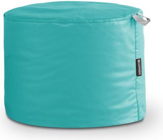 Happers Happers - Puff Taburete Polipiel Exterior Turquesa