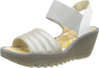 FLY London Womens Yiko Sandal In Silver