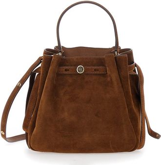 Tory Burch Brown Leather Satchel