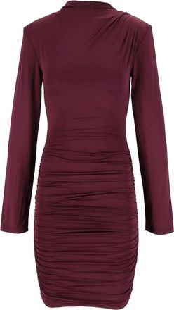 Rotate ROTATE Birger Christensen - Vestido Mini Drapeado - Dresses - Mujer - P&uacute;rpura - S