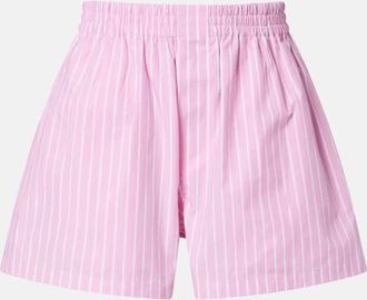 Balenciaga Boxer in popeline di cotone a righe