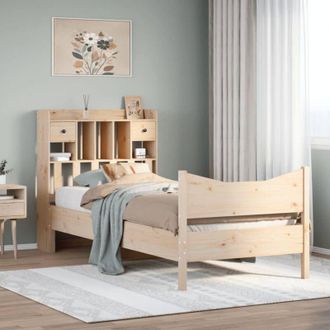 vidaXL Vidaxl - Estructura De Cama Sin Colch&oacute;n Madera Maciza De Pino 90x200 Cm