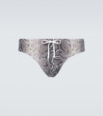 Tom Ford Ba&ntilde;ador slip estampado
