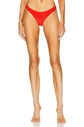 JADE Swim Most Wanted Terry Bottom In Poppy Terry