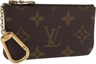 Louis Vuitton Pre-owned Wallets, female, Brown, Size: ONE SIZE Pre-owned Vintage Monogram Coin Purse