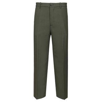 Nine In The Morning Tailored Trousers - male - Nine In The Morning - Suit Trousers - Green - XL - Trousers