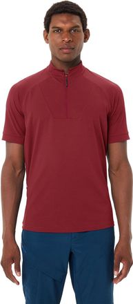 Vaude Radtrikot VAUDE MENS ADLUX HZ SHIRT, Herren, Gr. XXL, carmine, Obermaterial: 100% Polyester, Trikots Radtrikot, f&uuml;r Radfahren, f&uuml;r Erwachsene, f&uuml;r spo