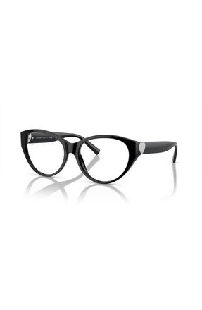 Tiffany & Co. 53mm Phantos optical glasses in Black at Nordstrom