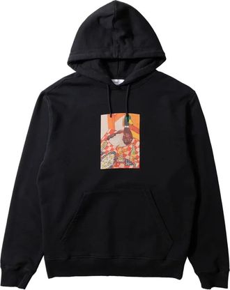 Edmmond Studios Cute Duck Hoodie - Heren - Hoodies - Zwart - M - Katoen - Hoodies & sweatvesten