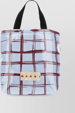 Marni coated canvas shoulder bag