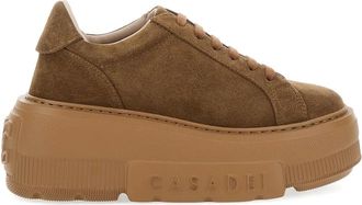 Casadei Nexus suède sneakers - Bruin