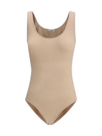 Wolford Womens Jamaika Bodysuit Pink Salt Polyamide Tops Top