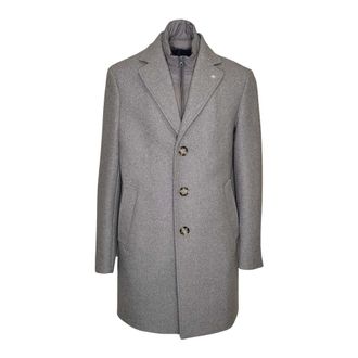 Manuel Ritz Cappotto 3932C4548C - - Coats - Uomo - Grigio - XL