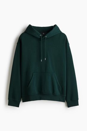 H&M Hoodie in Loose Fit - Green