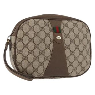 Gucci Pre-owned Clutches, female, Beige, Size: ONE SIZE Pre-owned Vintage Clutch