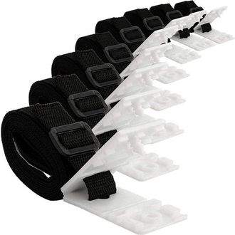 OEM Kit De Fijaci&oacute;n Para Cubierta Solar De Piscina - 8 Correas Para Cubierta Solar - Kit De Correas Para Cubierta Solar - Fijaci&oacute;n Para Enrollador De Cubi