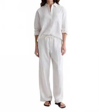 AG - Adriano Goldschmied Addison Shirt In White