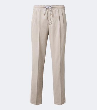 Brunello Cucinelli Cotton corduroy tapered pants
