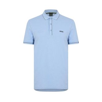 HUGO BOSS Heren Paule Poloshirt (Blauw)