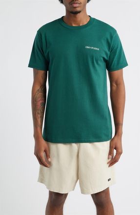 Obey Beauty Through Diversity Cotton Graphic T-Shirt in Rainforest at Nordstrom, Size X-Large